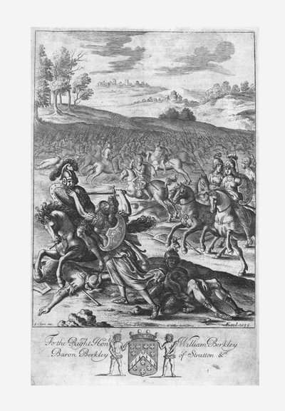 カミラがアウヌスを殺害、1653年。 作： Francis Cleyn