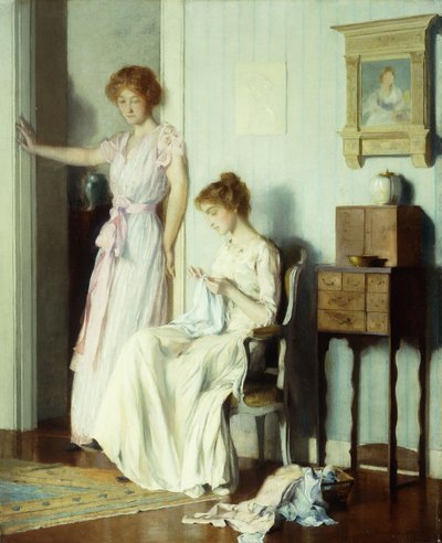パーラーで 作： Francis Coates Jones