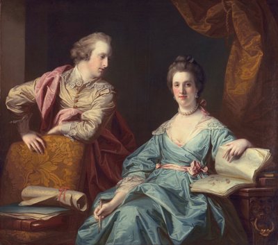 イザベルとトーマスクラットホーン、1767 作： Francis Cotes