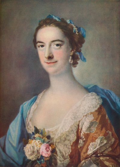 トーマスクリップス夫人、1759 作： Francis Cotes