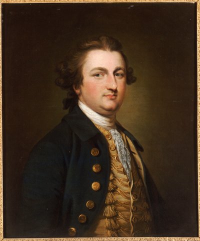 紳士の肖像 作： Francis Cotes