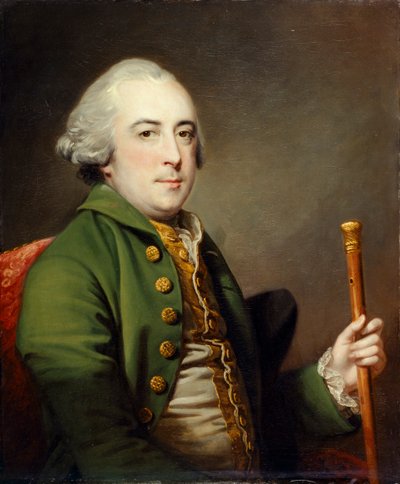 紳士の肖像c.1765（キャンバスに油彩） 作： Francis Cotes
