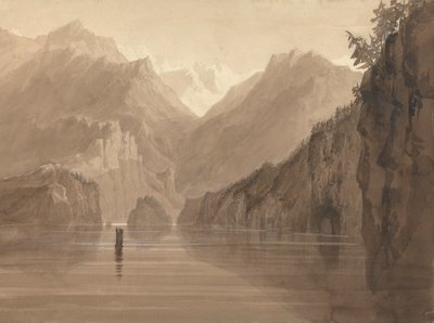 ノルウェーの湖 作： Francis Danby