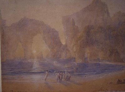 海辺の妖精たち 作： Francis Danby