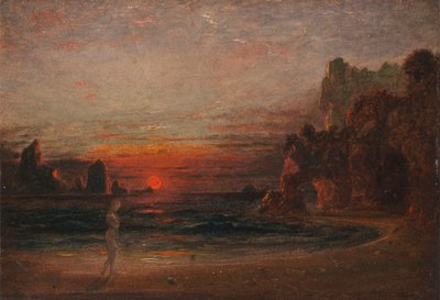 「カリプソの洞窟」の研究 作： Francis Danby