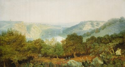 クリフトンとホットウェルズ、ブリストルとエイボン渓谷 作： Francis Danby