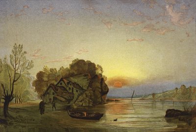 漁師の家 作： Francis Danby
