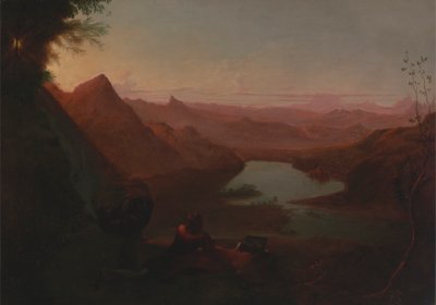 画家の休日 [1844年、王立芸術アカデミー、ロンドン、展覧会カタログ] 作： Francis Danby