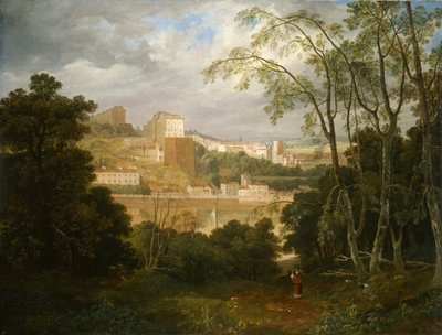 リー・ウッズからのクリフトンの眺め、1818-20年頃（油彩・パネル 作： Francis Danby