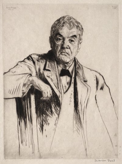 フィッシャー卿 作： Francis Dodd