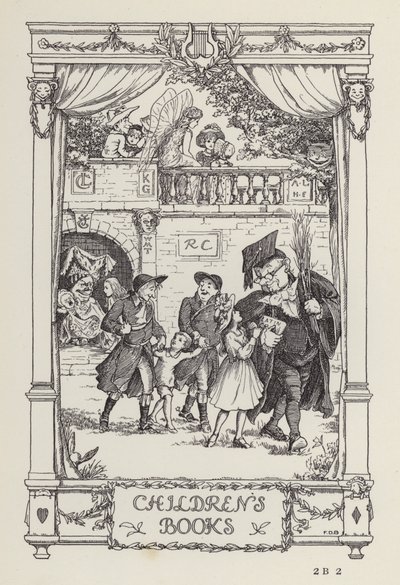 子供のためのもうひとつの詩集子供の本（リトグラフ） 作： Francis Donkin Bedford