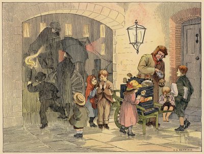 ベッドフォード・ブック・オブ・ショップホットポテト（カラーリトグラフ） 作： Francis Donkin Bedford