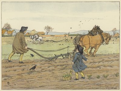 プラウマン（カラーリトグラフ） 作： Francis Donkin Bedford