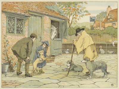 獣医（カラーリトグラフ） 作： Francis Donkin Bedford