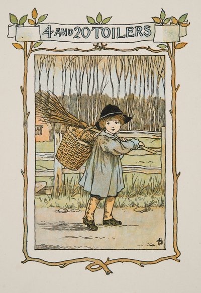 Four and Twenty Toilers, pub.1900年（カラーリトグラフ） 作： Francis Donkin Bedford