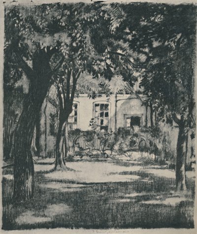 「庭」、1919 作： Francis Ernest Jackson