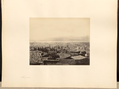 [遠くからの街の眺め］ 作： Francis Frith