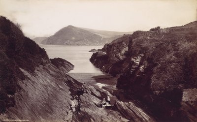 クーム マーティン ベイ、1870 年代。 作： Francis Frith