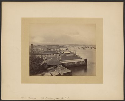 ボンベイ港 作： Francis Frith