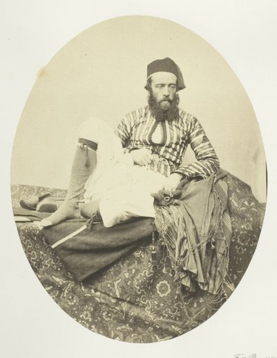 肖像画、トルコの夏の衣装 作： Francis Frith