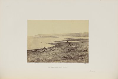 死海の北岸 作： Francis Frith