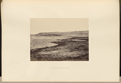 死海の北岸 作： Francis Frith