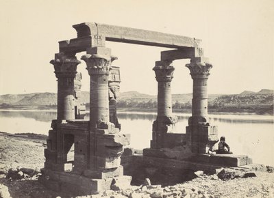 カーデシアン・コンス、ヌビア、1857年。 作： Francis Frith