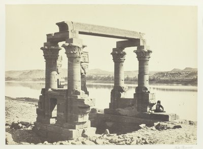 カーデシアン・コンス、ヌビア、1857年。 作： Francis Frith