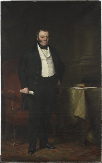 ジョージハドソン、1846年 作： Francis Grant
