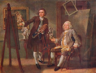 ロバートウォルポール、KG、オーフォード初代伯爵、スタジオオブフランシスヘイマン、RA、c1748-1750、19 作： Francis Hayman