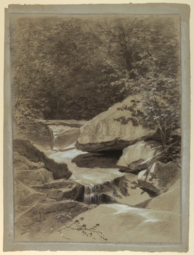 渓流 作： Francis Hopkinson Smith