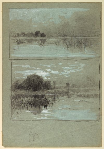 湖の研究 作： Francis Hopkinson Smith