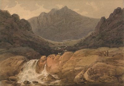 Cader Idris, País de Gales do Norte 作： Francis Nicholson