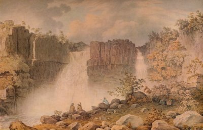 ハイフォース、ティーズデール、c1807 作： Francis Nicholson