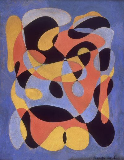 抽象的な構成 作： Francis Picabia
