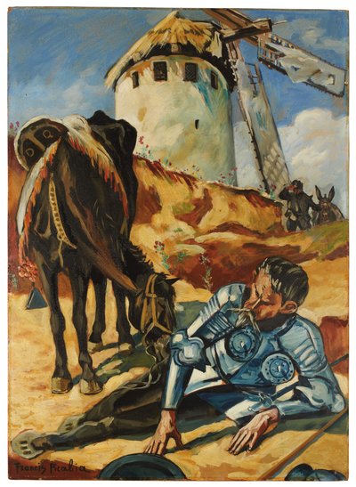 ドン・キホーテ 作： Francis Picabia