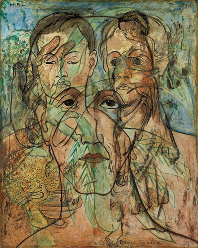ハリア、1929年頃（キャンバスに油彩） 作： Francis Picabia