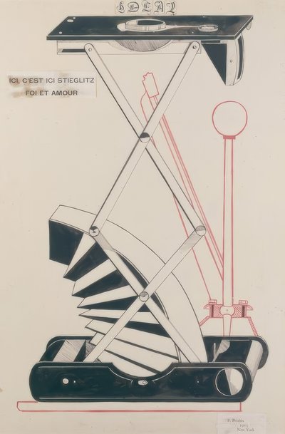 これはスティーグリッツの信仰と愛 作： Francis Picabia