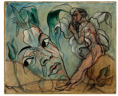 インデックス 1935年頃（油彩・キャンバス） 作： Francis Picabia