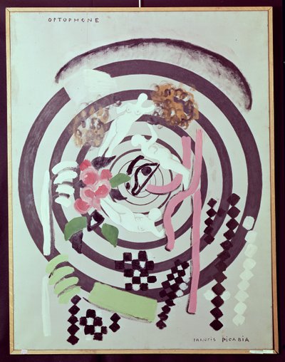 オプトフォンII 作： Francis Picabia