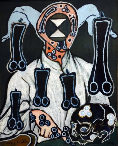 医師の肖像 作： Francis Picabia