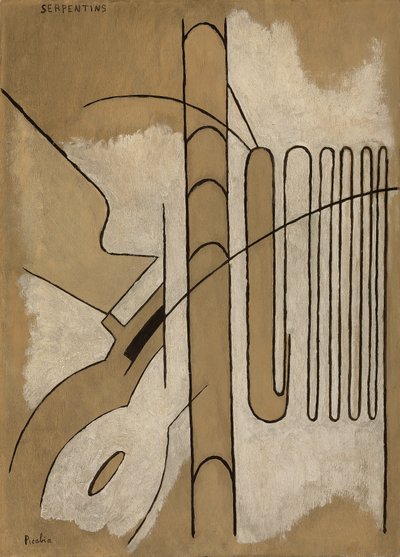 サーペンタイン、1922年頃（油彩・板） 作： Francis Picabia