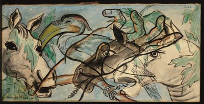 シリル、1929-30年頃（キャンバスに油彩） 作： Francis Picabia