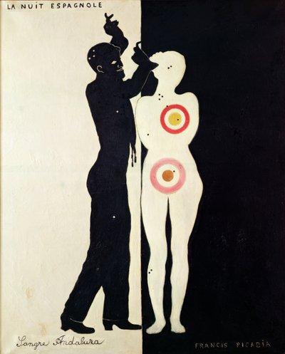 スパニッシュ・ナイト 作： Francis Picabia