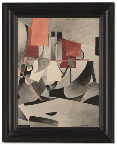 大西洋定期船のスターダンサー 作： Francis Picabia
