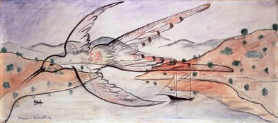 ハミング・バード》1928-30年頃（キャンバスに油彩） 作： Francis Picabia