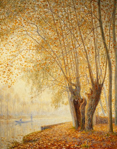 柳の木：秋の太陽効果；レ・ソール：秋の太陽効果 作： Francis Picabia