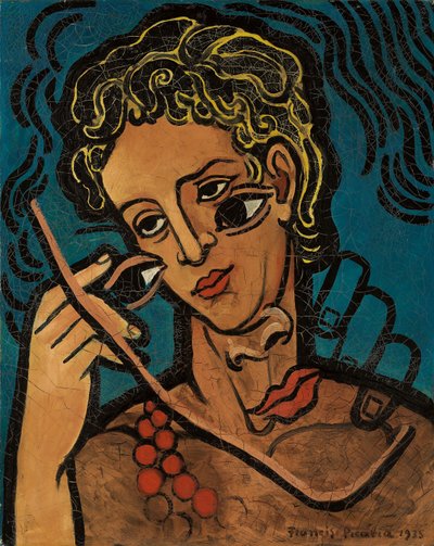 透明（2つのヘッド） 作： Francis Picabia