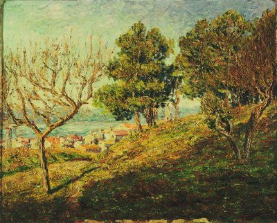 サントロペの眺め（Vue de Saint-Tropez 作： Francis Picabia