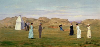 ウエストワードホーでレディースマッチ！ 作： Francis Powell Hopkins